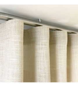 cortinas onda perfecta confeccionadas a medida e instaladas en vivienda en Murcia por Luxury Proyect